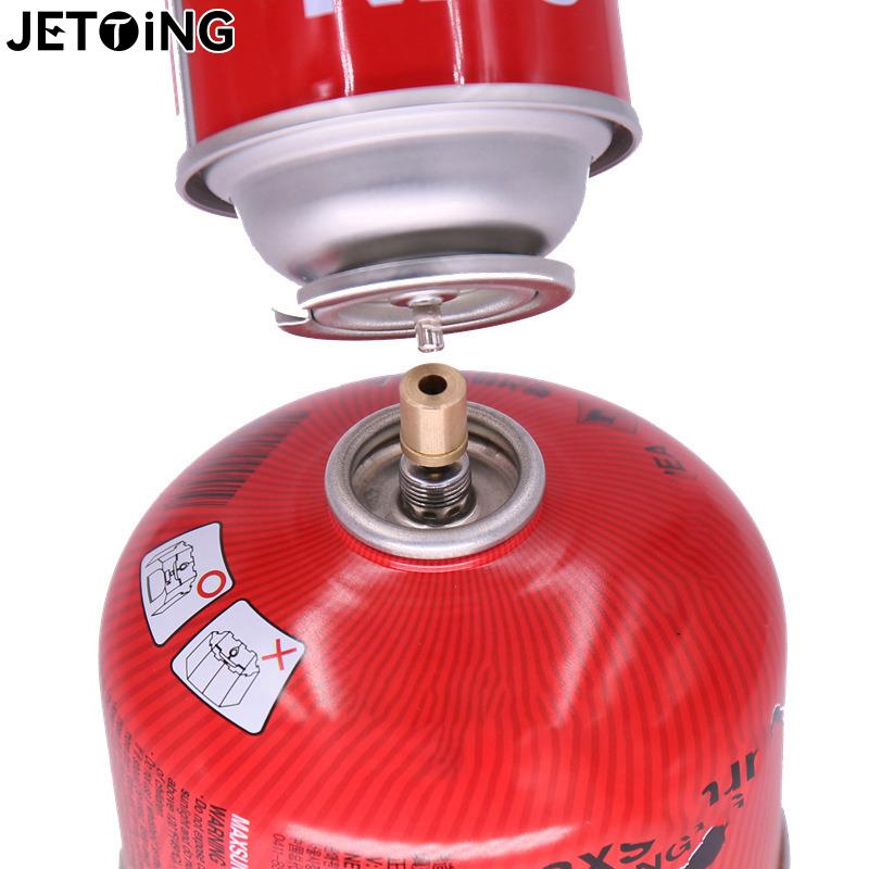 Camping Cooking Butane - อะแดปเตอร์เติมก๊าซบิวเทนสำหรับกลางแจ้งแคมป์ปิ้งถังแก๊สถังแก๊สอุปกรณ์เสริมวาล์วเติมลมขนาดเล็ก