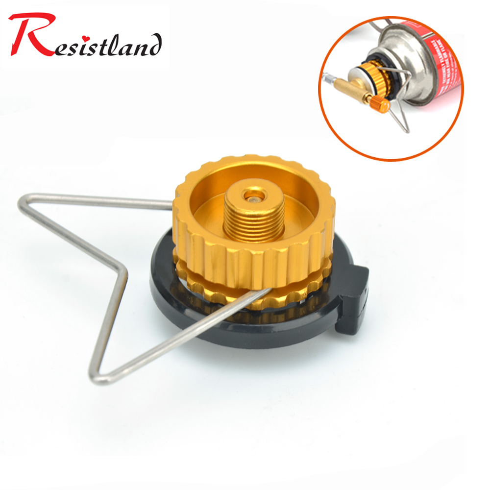 Camping Cooking Butane - อะแดปเตอร์ kompor Gas อะแดปเตอร์โพรเพนเติมอะแดปเตอร์แปลงถังแบบแยกส่วนอุปกรณ์เสริมสำหรับการตั้งแคมป์