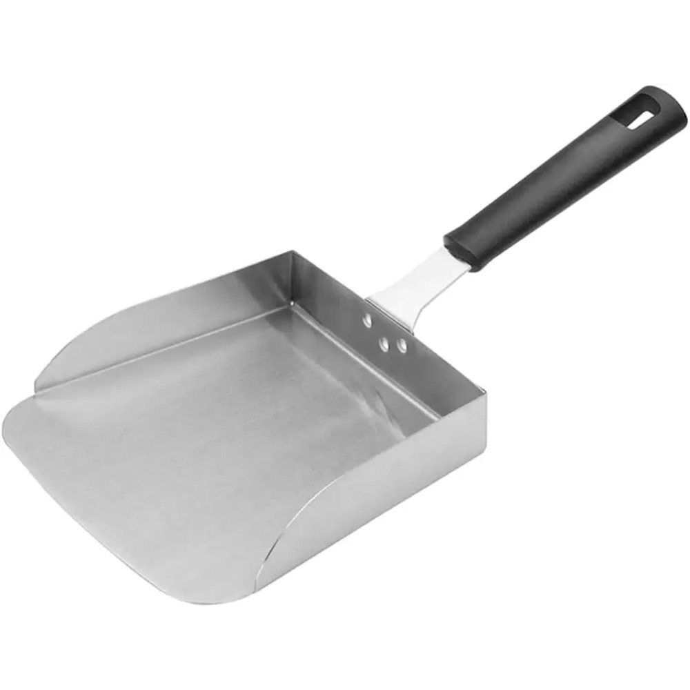 Camping Cooking Range - ที่ตักอาหารสแตนเลสสำหรับทำแฮมเบอร์เกอร์ เฟรนช์ฟรายส์ ข้าว ผัก ใช้ในครัวเรือน ตั้งแคมป์