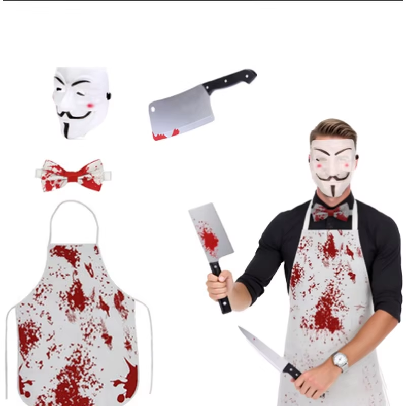 PESENAR ชุดจำลองรอยเปื้อนเลือด - Camping Cooking Apron บทวิจารณ์และราคา