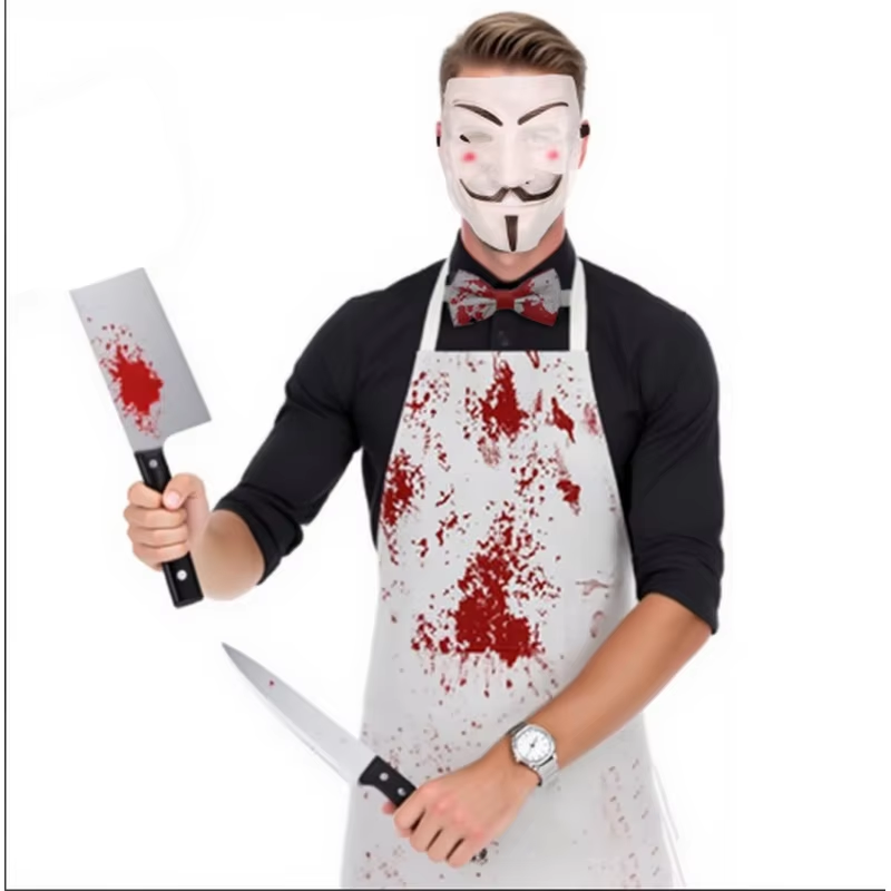 PESENAR ชุดจำลองรอยเปื้อนเลือด - Camping Cooking Apron บทวิจารณ์และราคา