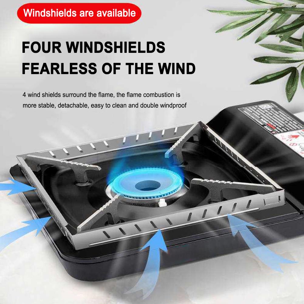 เตาแคมป์ปิ้ง ที่บังลมเตาแก๊สแบ - Camping Cooking Windscreen บทวิจารณ์และราคา