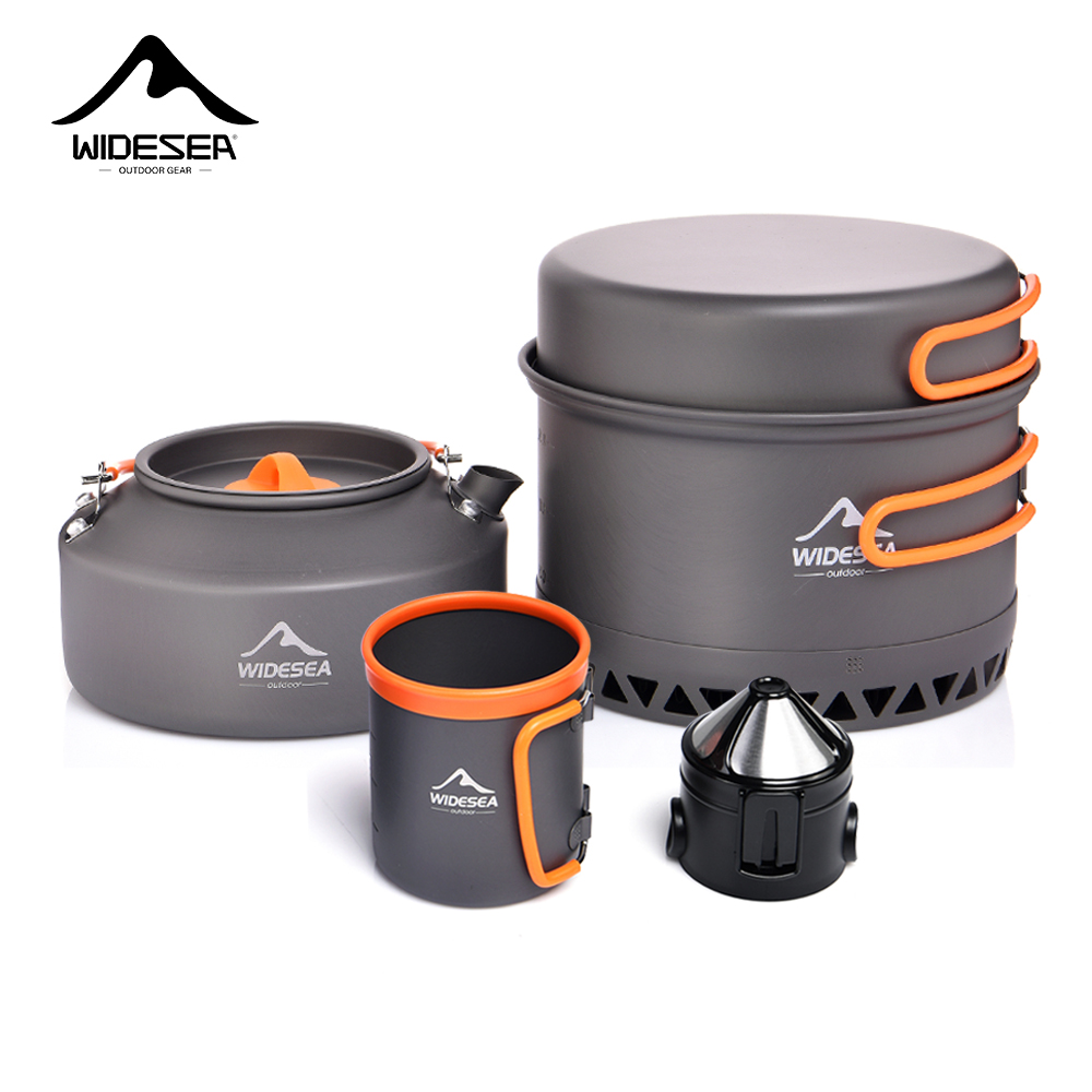 Camping Tableware ชุดเครื่องคร - Camping Cooking Pan Set บทวิจารณ์และราคา