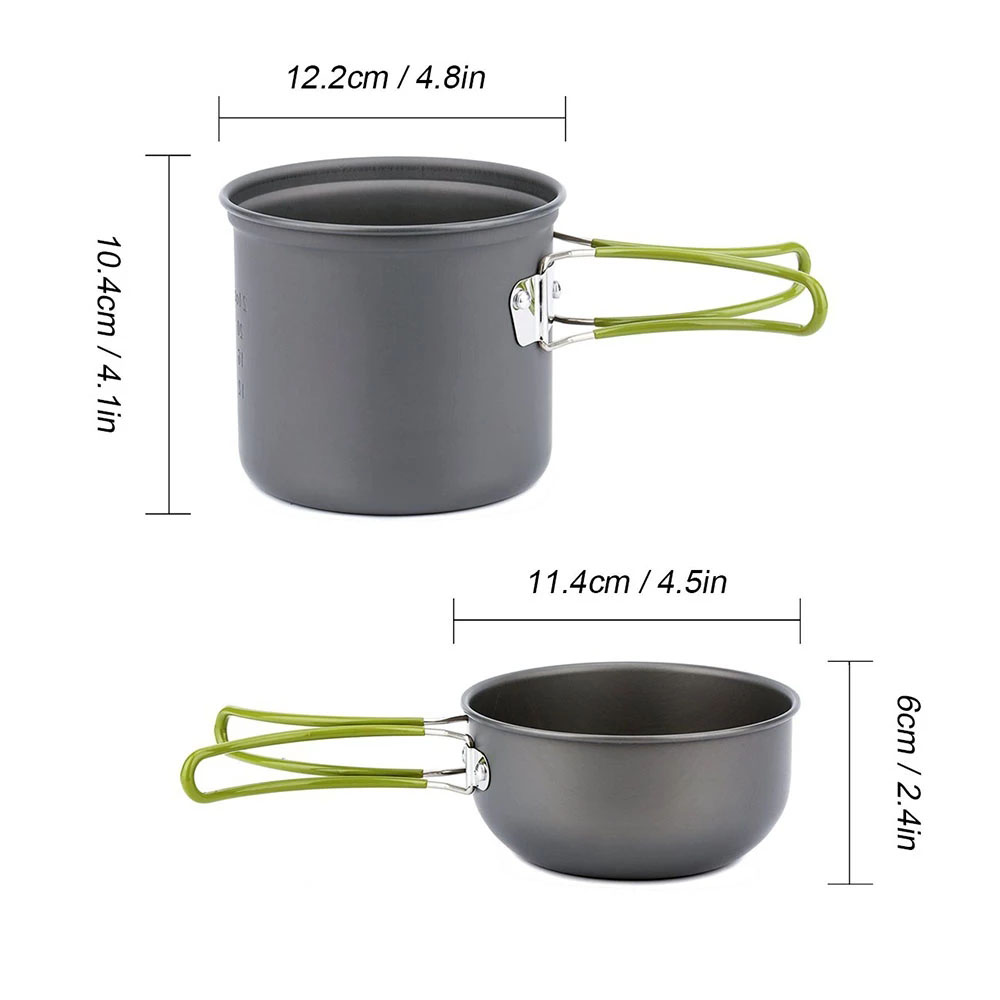 เครื่องครัวตั้งแคมป์ Mess Kit  - Camping Cooking Roll บทวิจารณ์และราคา