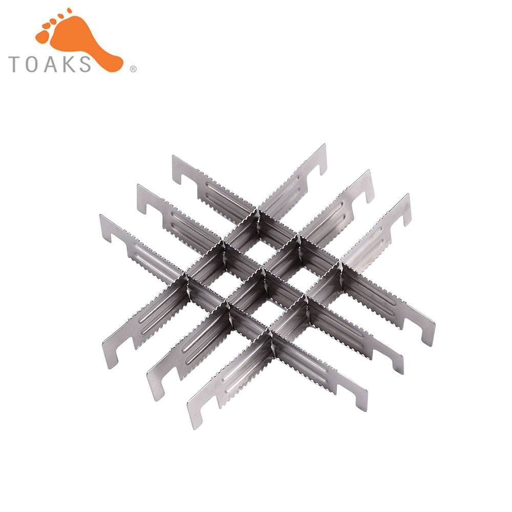 2/4/6pcs TOAKS กลางแจ้งไทเทเนี - Camping Cooking Wood Stove บทวิจารณ์และราคา