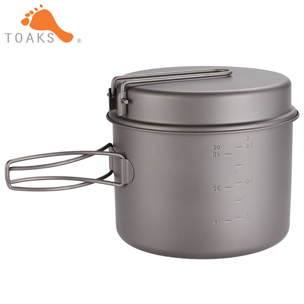 TOAKS ชุดเครื่องครัวไทเทเนียม  - Camping Cooking Wok บทวิจารณ์และราคา