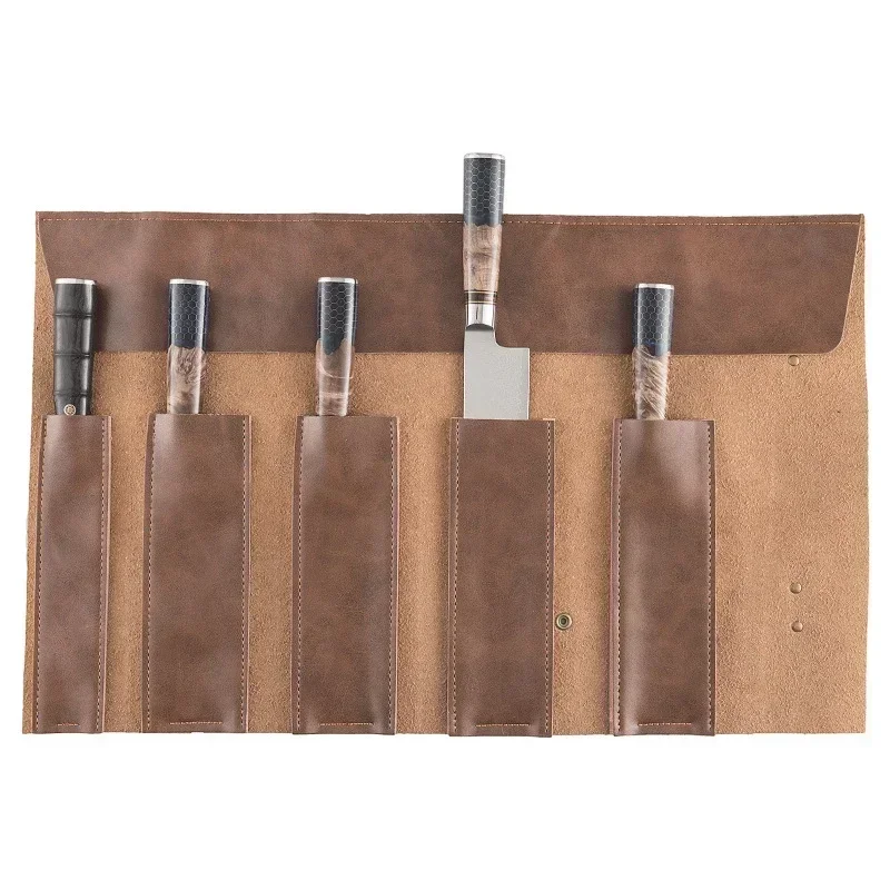 หนังมีดเชฟกระเป๋าแบบพกพา 2 ชั้ - Camping Cooking Roll บทวิจารณ์และราคา