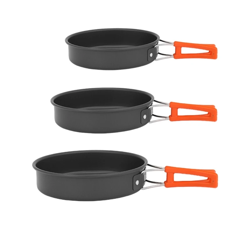 กระทะแบบพกพากระทะนอนสติ๊กแบบกะ - Camping Cooking Wok บทวิจารณ์และราคา