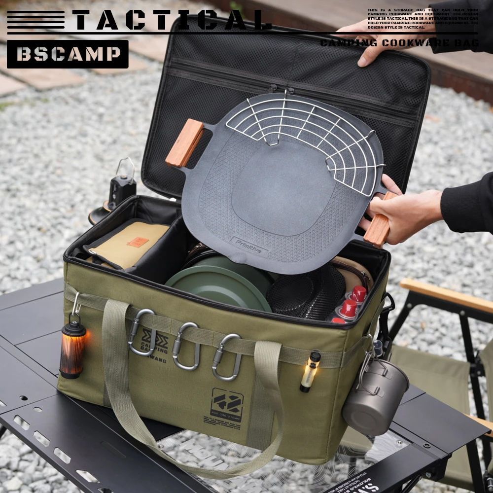 Outdoor Camping Storage Bag ขน - Camping Outdoor Cooking Table บทวิจารณ์และราคา
