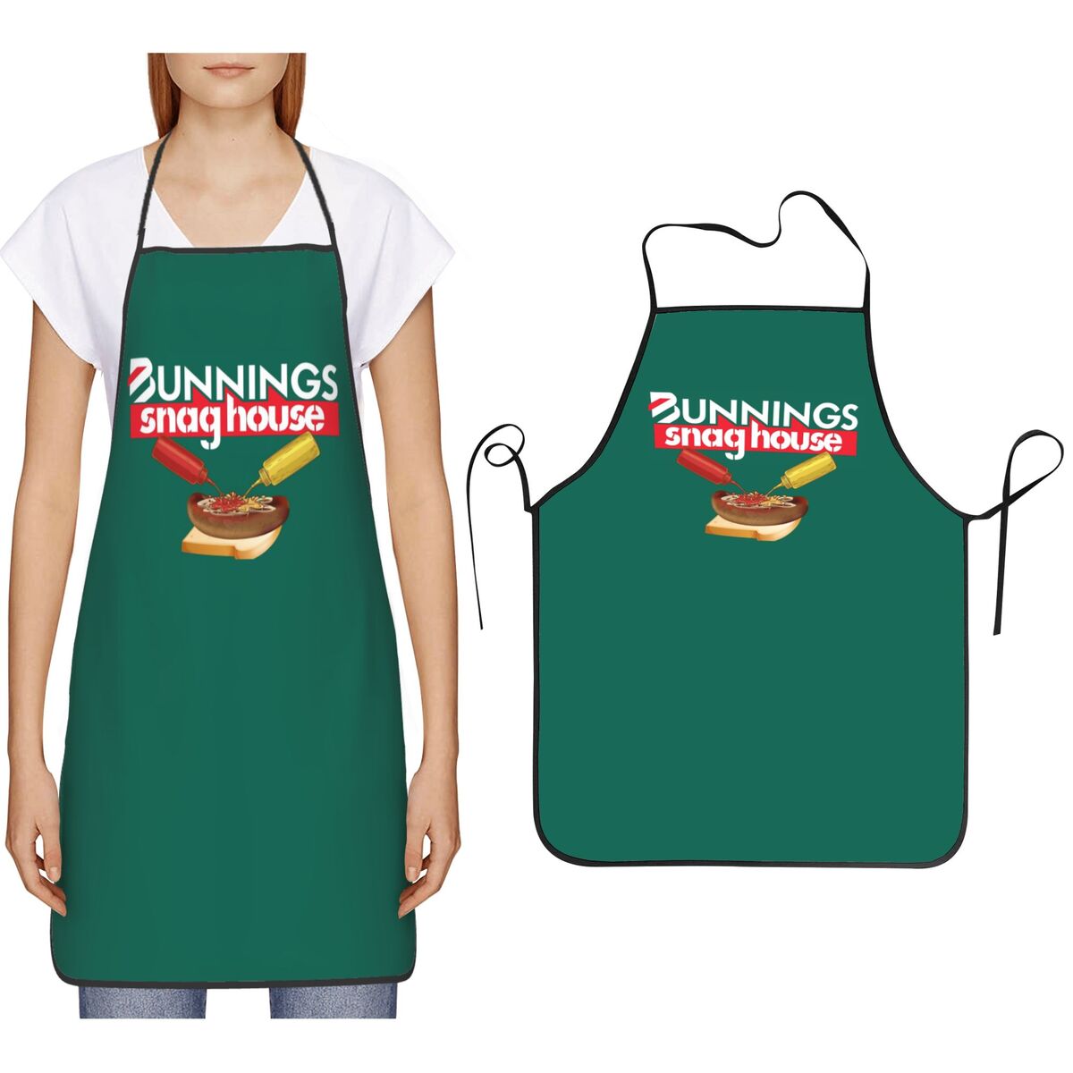 ผ้ากันเปื้อน Bunnings Snaghous - Camping Cooking Apron บทวิจารณ์และราคา