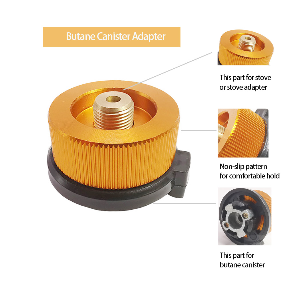 1 PC Camping เตาอะแดปเตอร์แปลง - Camping Cooking Butane บทวิจารณ์และราคา