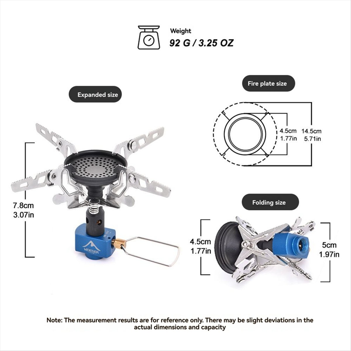 เตาแก๊สปิกนิกกลางแจ้ง ABJV 330 - Camping Cooking Hob บทวิจารณ์และราคา