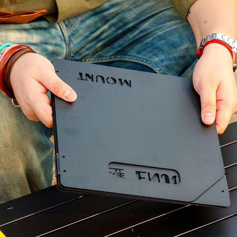 ที่บังลม kompor Gas พับได้, เต - Camping Cooking Windscreen บทวิจารณ์และราคา