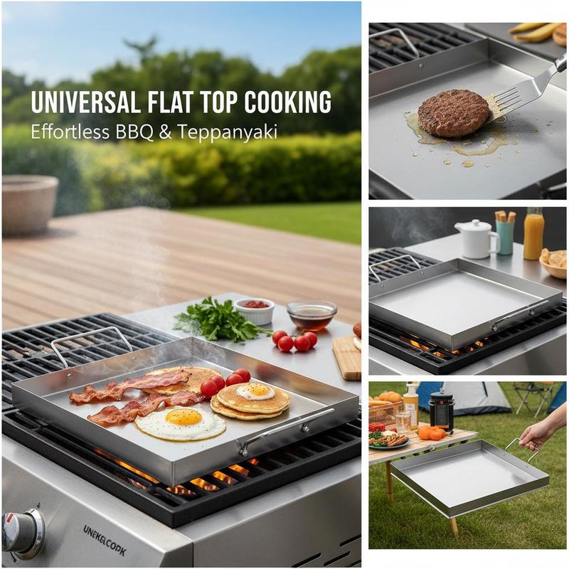 เตาปิ้งย่างแบบแบนขนาด 18x16 นิ - Camping Cooking Range บทวิจารณ์และราคา