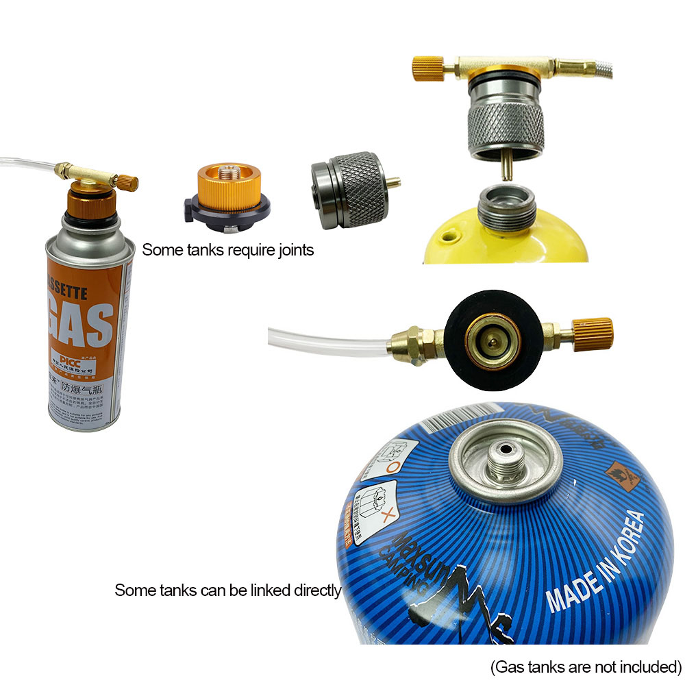 อะแดปเตอร์เติมแก๊สสำหรับตั้งแค - Camping Cooking Butane บทวิจารณ์และราคา
