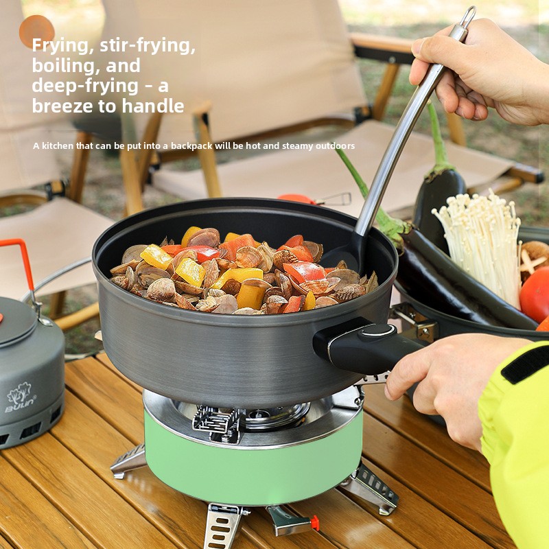 กระทะเคลือบกันติด 2026Bulin กร - Camping Cooking Wok บทวิจารณ์และราคา