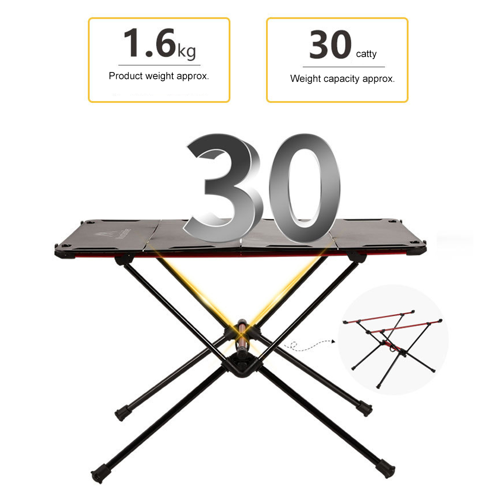 โต๊ะพับสำหรับตั้งแคมป์ น้ำหนัก - Camping Outdoor Cooking Table บทวิจารณ์และราคา