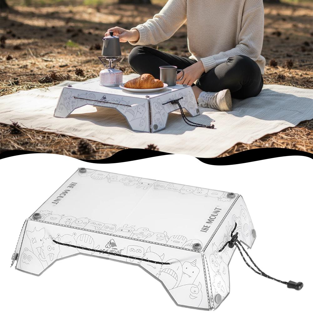 โต๊ะพับได้อเนกประสงค์แบบพกพา P - Camping Outdoor Cooking Table บทวิจารณ์และราคา