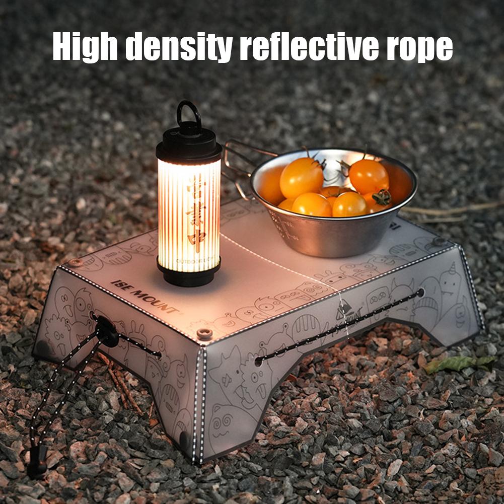 โต๊ะพับได้อเนกประสงค์แบบพกพา P - Camping Outdoor Cooking Table บทวิจารณ์และราคา