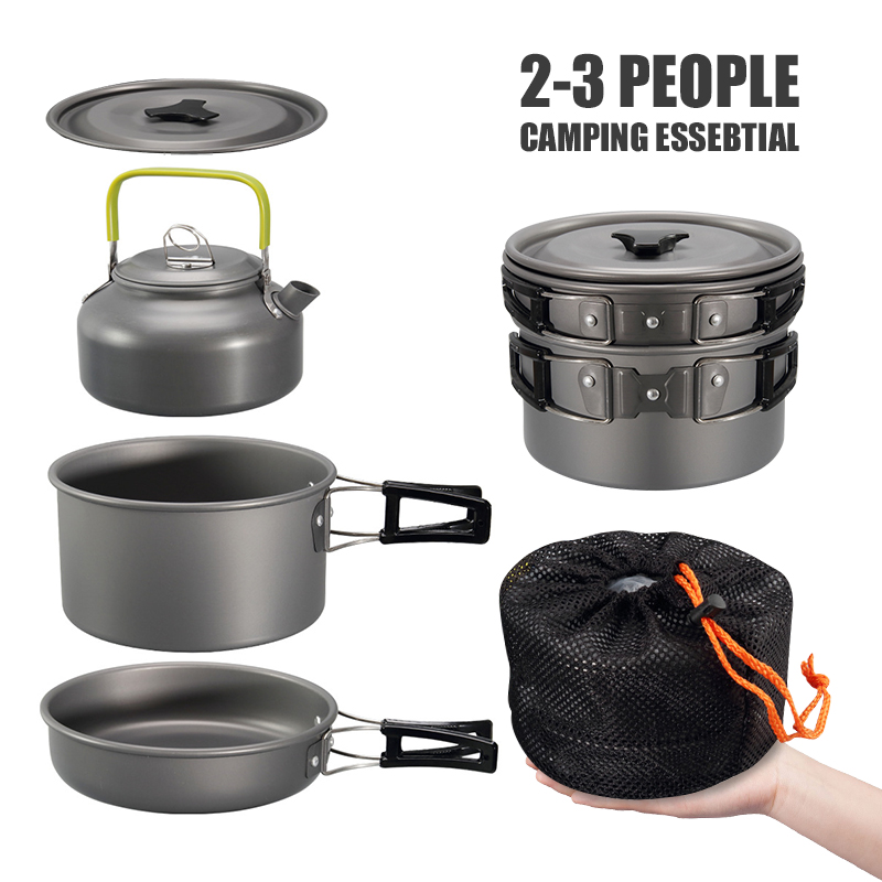 WESTTUNE ชุดเครื่องครัวตั้งแคม - Camping Hiking Cooking บทวิจารณ์และราคา