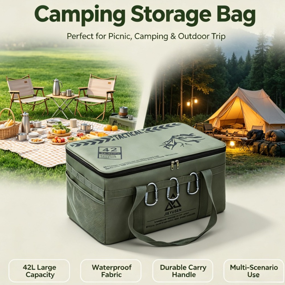 30/42L กล่องเก็บอุปกรณ์ปิกนิกแ - Camping Outdoor Cooking Table บทวิจารณ์และราคา