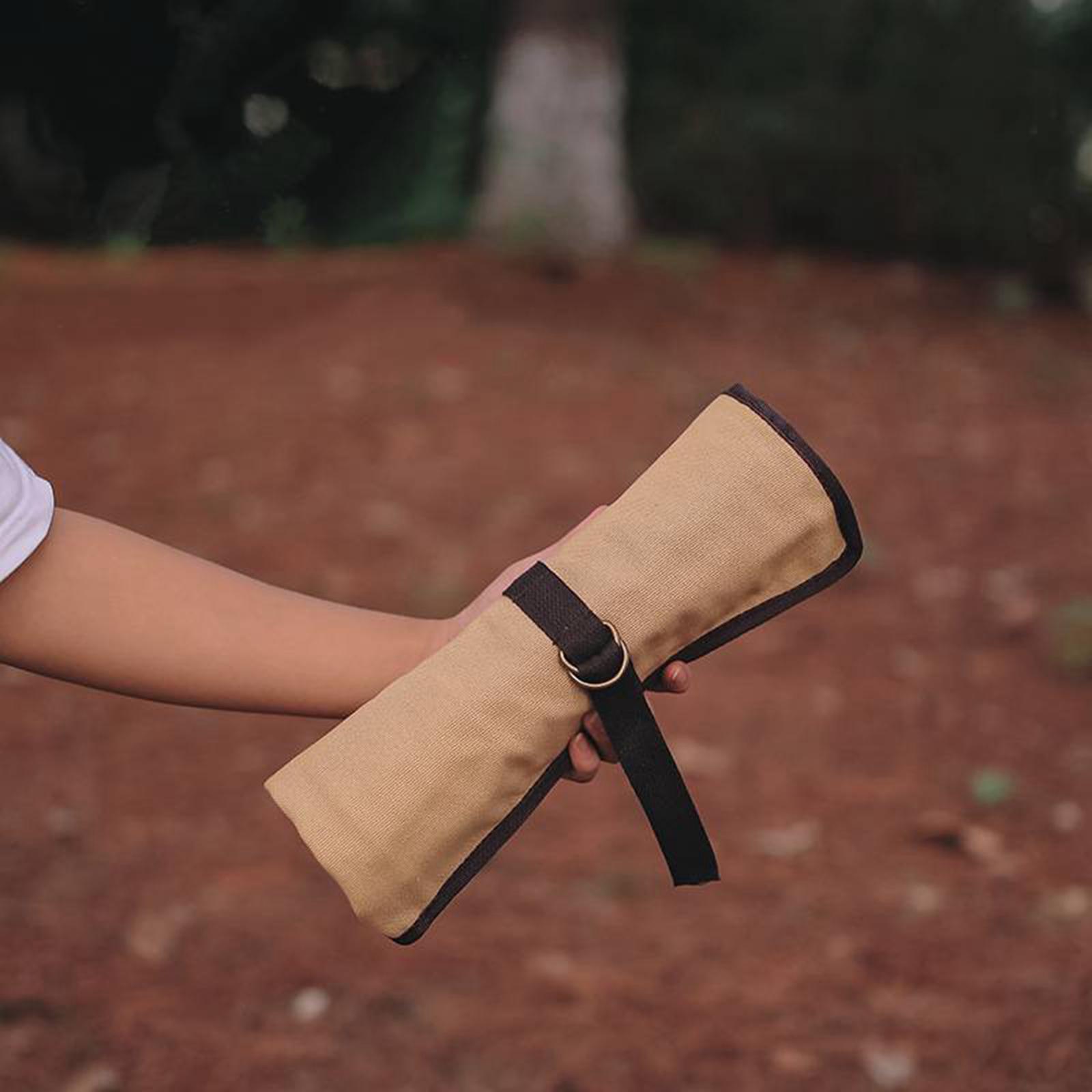 กระเป๋าเก็บอุปกรณ์ครัวแบบม้วนพ - Camping Cooking Roll บทวิจารณ์และราคา