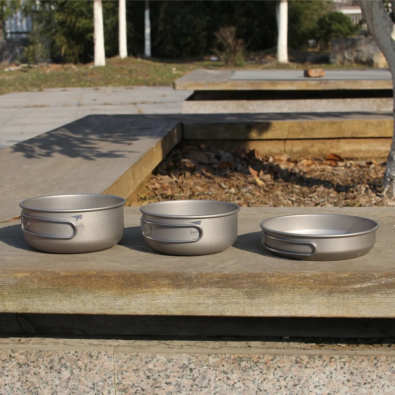 Keith 3PCS ไทเทเนียมเครื่องครั - Camping Hiking Cooking บทวิจารณ์และราคา