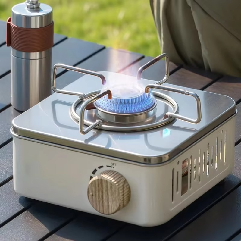 เตาแก๊สบิวเทนแบบพกพา kompor Ga - Camping Cooking Butane บทวิจารณ์และราคา