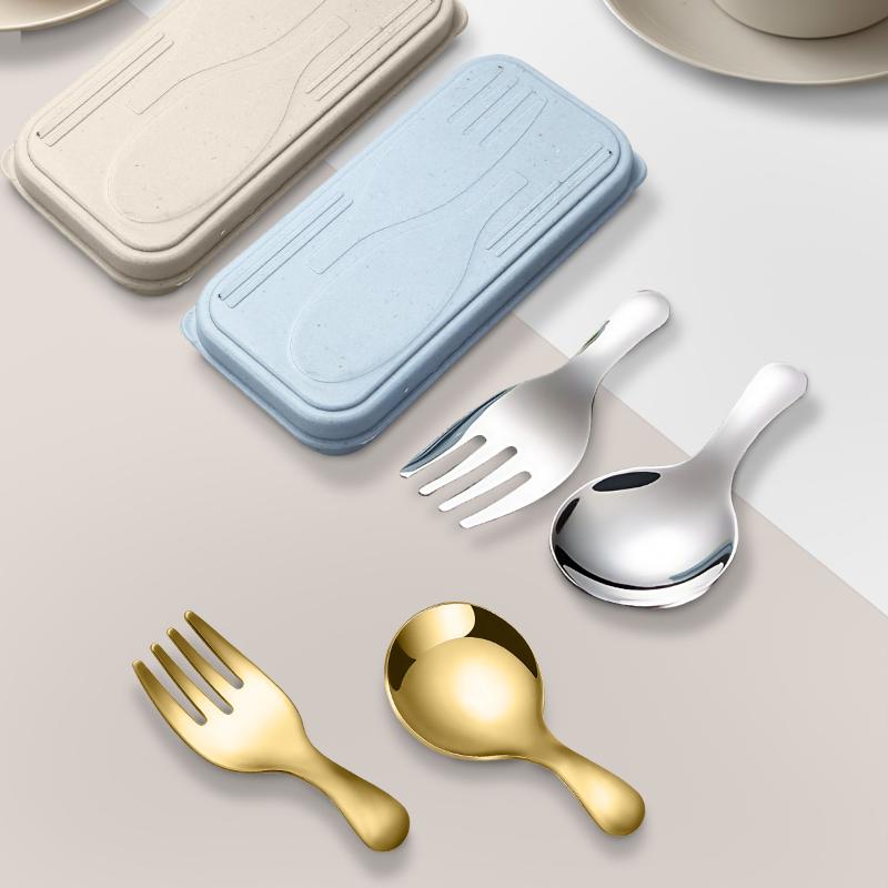 ชุดช้อนส้อมสแตนเลส 2 ชิ้น แบบพ - Camping Hiking Cooking บทวิจารณ์และราคา