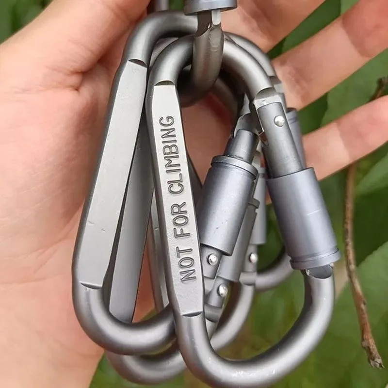 ตะขอเกี่ยวรูปตัว D แบบเหล็กกล้ - Camping Cooking Container บทวิจารณ์และราคา