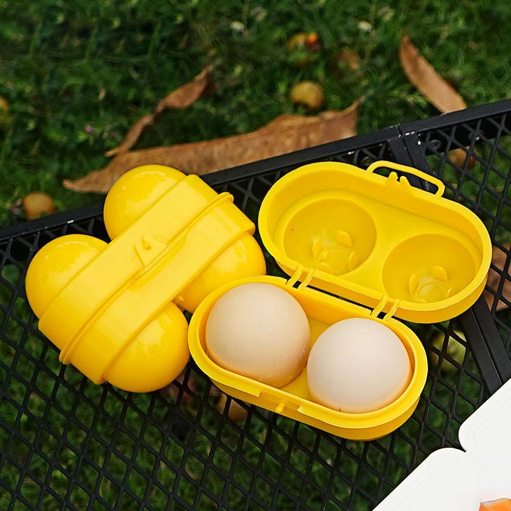 กล่องเก็บไข่แบบ2ช่องกล่องใส่ไข - Camping Cooking Range บทวิจารณ์และราคา