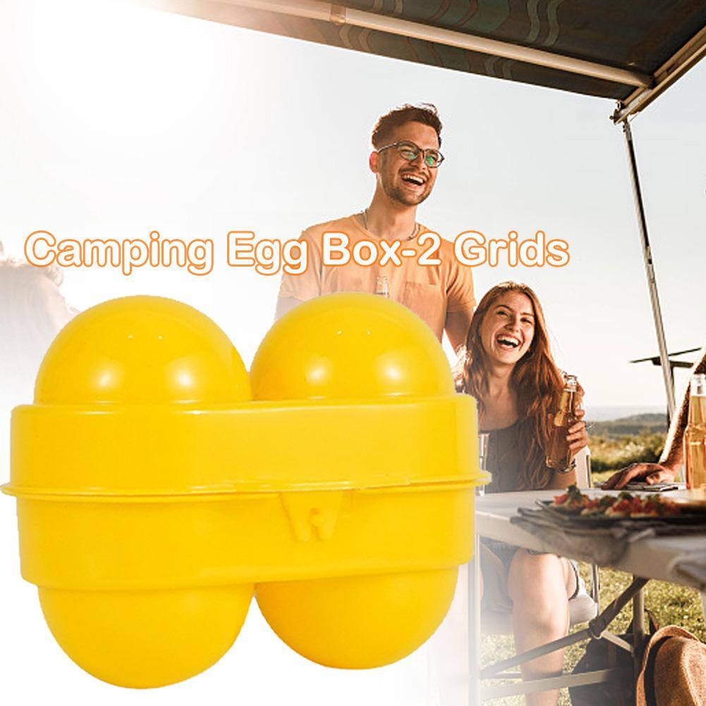 กล่องเก็บไข่แบบ2ช่องกล่องใส่ไข - Camping Cooking Range บทวิจารณ์และราคา