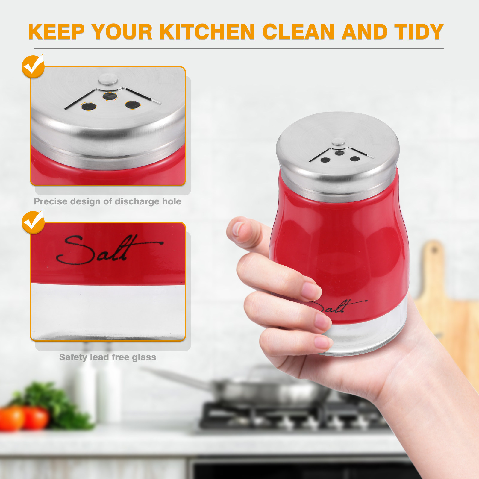 ชุดขวดเกลือแก้ว 2 ชิ้น พร้อมฝา - Camping Cooking Set บทวิจารณ์และราคา