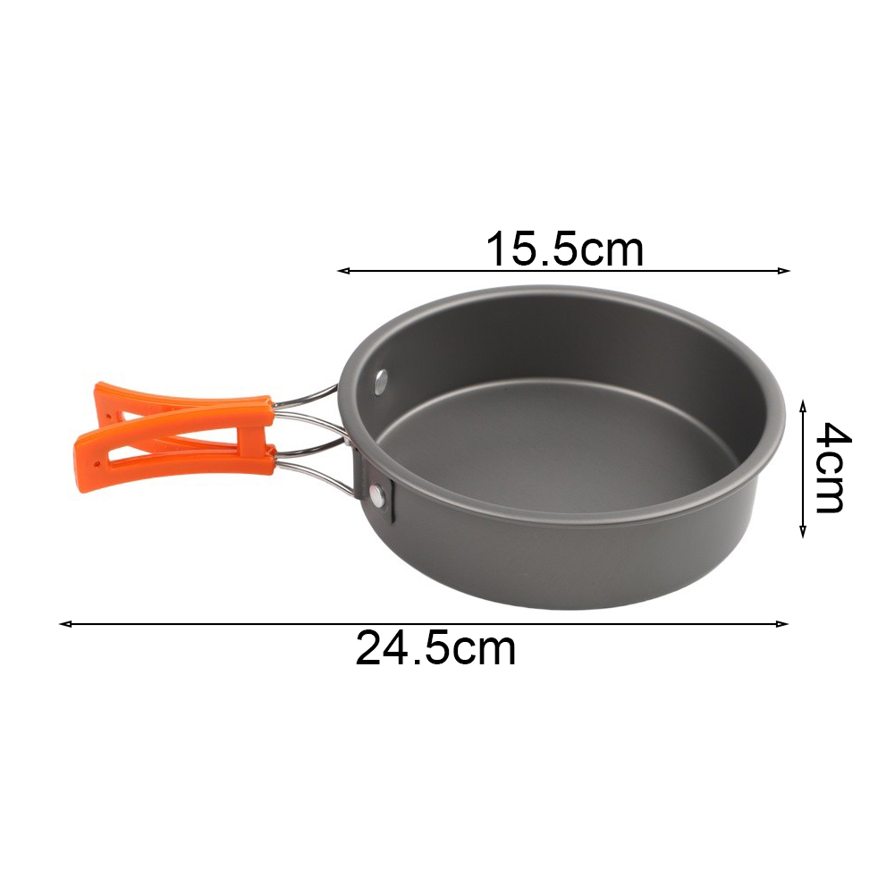 กระทะทอดอลูมินา 1 ชิ้น นำความร - Camping Cooking Wok บทวิจารณ์และราคา