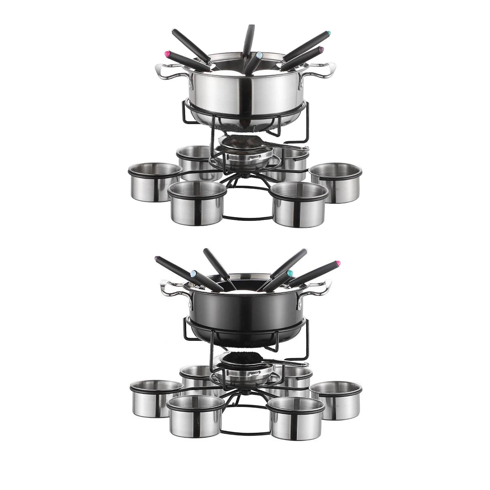 ชุดหม้อฟองดูพร้อมเตาปรุงอาหารแ - Camping Cooking Set บทวิจารณ์และราคา