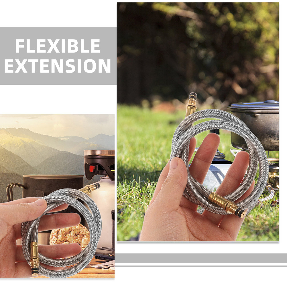 สายต่อแก๊สโพรเพนแบบยืดหยุ่นขนา - Camping Cooking Range บทวิจารณ์และราคา