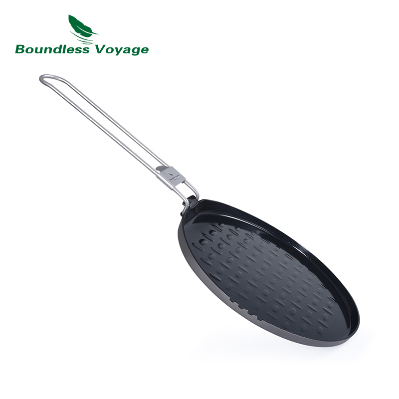 Boundless Voyage Titanium Nons - Camping Cooking Wok บทวิจารณ์และราคา