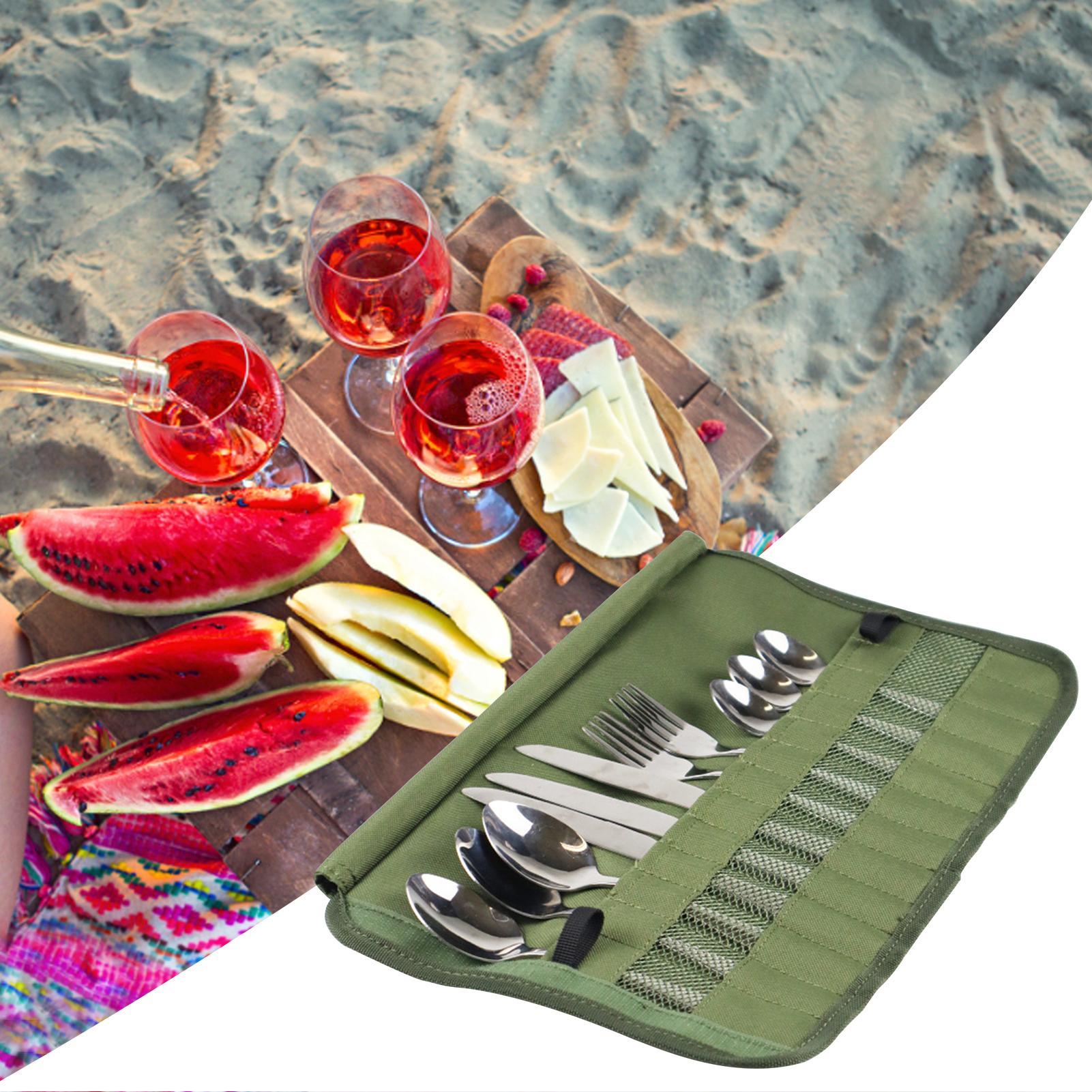 กระเป๋าใส่ชุดอุปกรณ์แคมป์ปิ้ง  - Camping Cooking Roll บทวิจารณ์และราคา