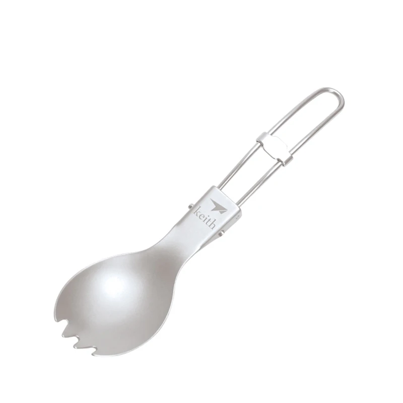 Keith กลางแจ้งไทเทเนียมพับช้อน - Camping Cooking Kits บทวิจารณ์และราคา