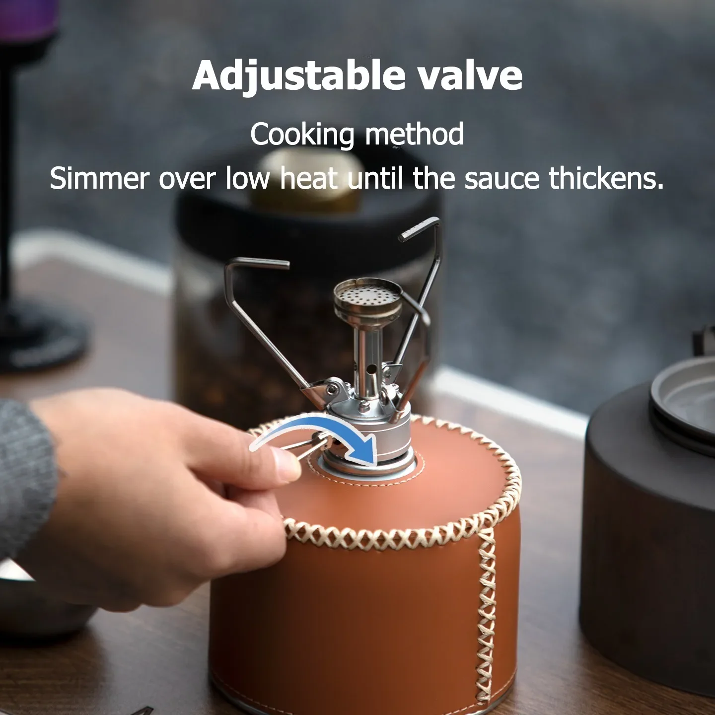 เตาแก๊สพกพาแบบรวมในตัว Mountai - Camping Cooking Windscreen บทวิจารณ์และราคา
