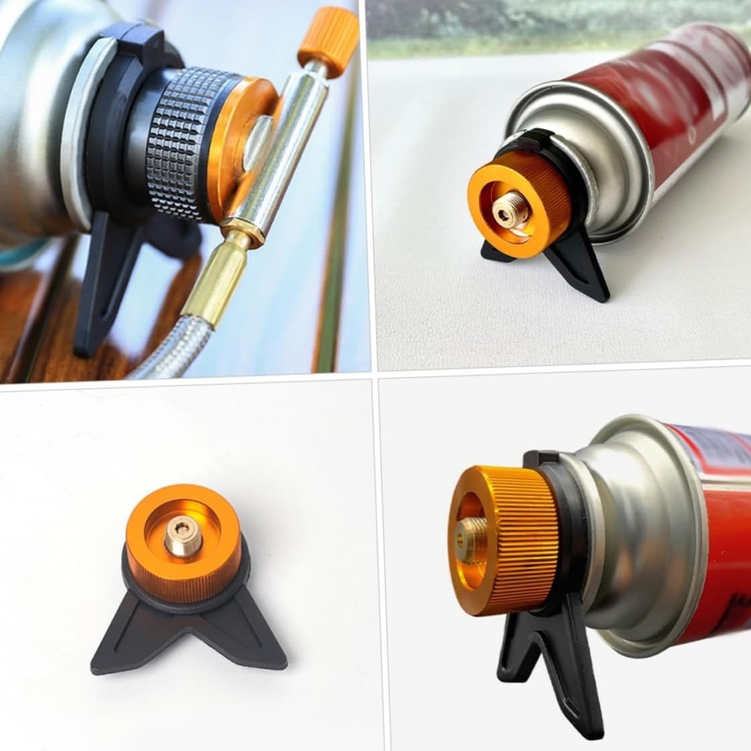 อะแดปเตอร์ถังแก๊สโพรเพน อุปกรณ - Camping Cooking Hob บทวิจารณ์และราคา