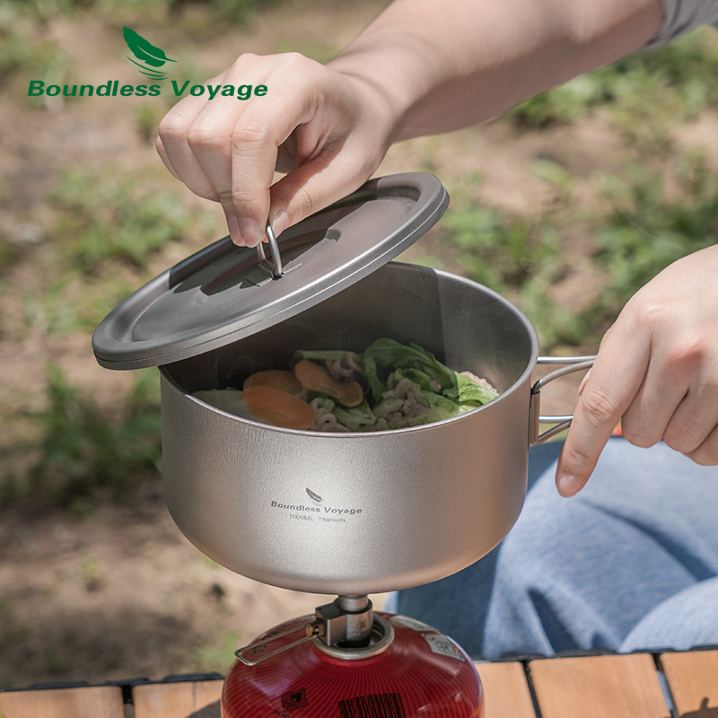 Boundless Voyage ไทเทเนียม Cam - Camping Hiking Cooking บทวิจารณ์และราคา
