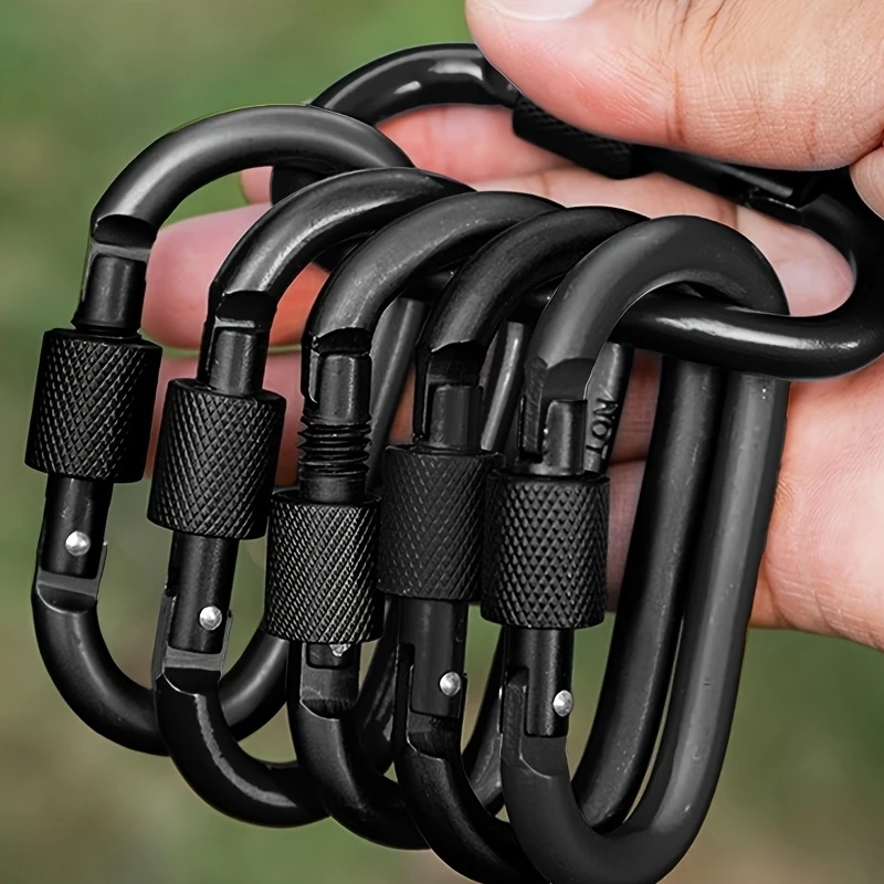 4 ชิ้นอลูมิเนียม D - Ring Cara - Camping Cooking Container บทวิจารณ์และราคา