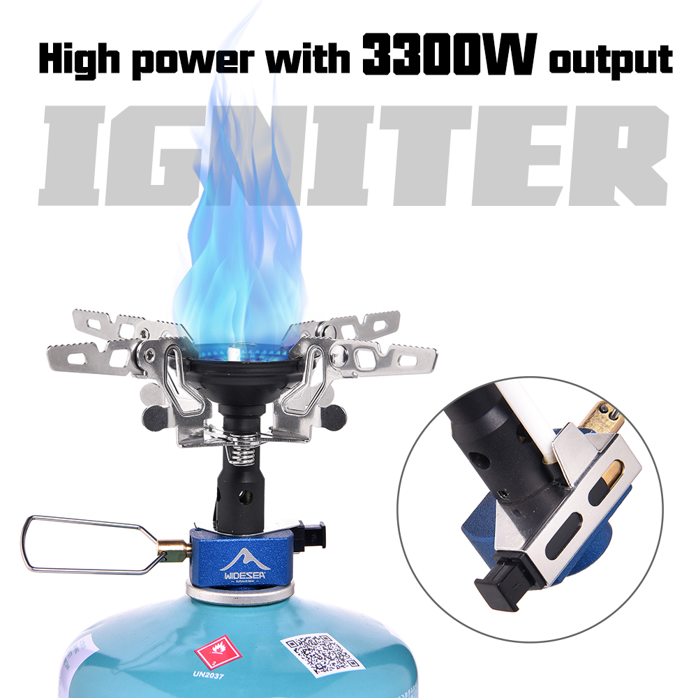 เตาแก๊สปิกนิกสำหรับตั้งแคมป์กล - Camping Cooking Hob บทวิจารณ์และราคา