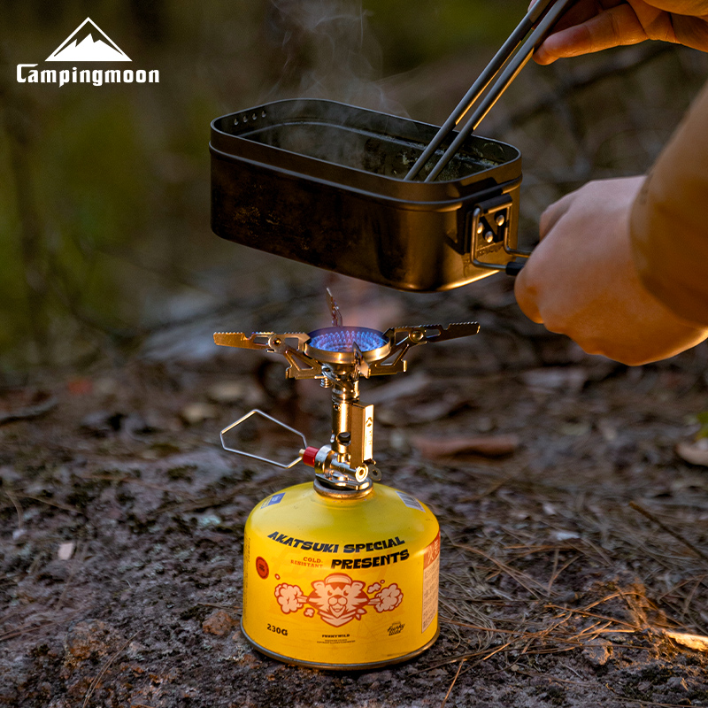 เตาแก๊สพกพา CAMPINGMOON XT-2F  - Camping Cooking Hob บทวิจารณ์และราคา