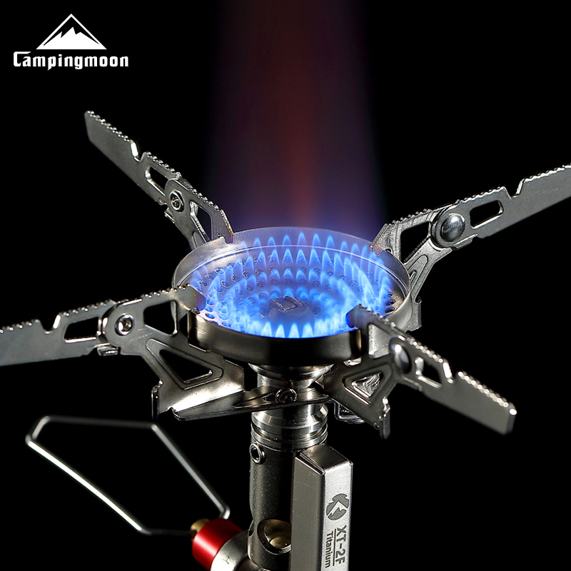เตาแก๊สพกพา CAMPINGMOON XT-2F  - Camping Cooking Hob บทวิจารณ์และราคา
