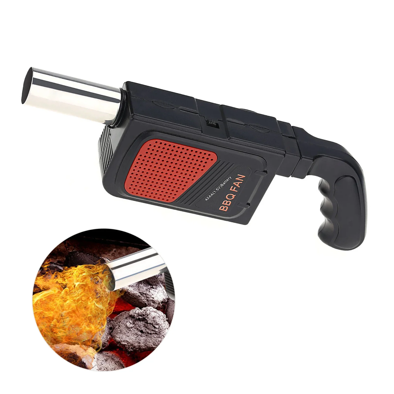 พัดลมไฟฟ้าแบบพกพาสำหรับบาร์บีค - Camping Hiking Cooking บทวิจารณ์และราคา