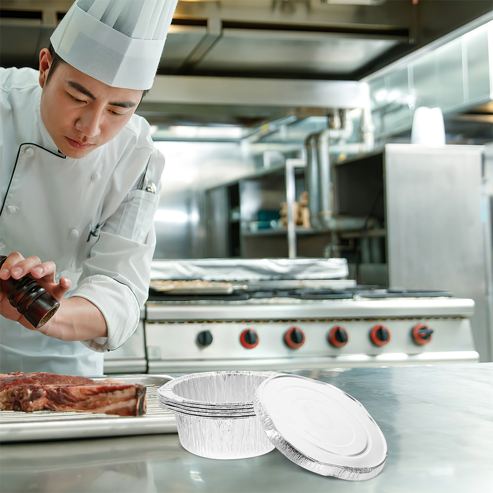 ชุดหม้อฟอยล์อะลูมิเนียมแบบใช้แ - Camping Cooking Container บทวิจารณ์และราคา