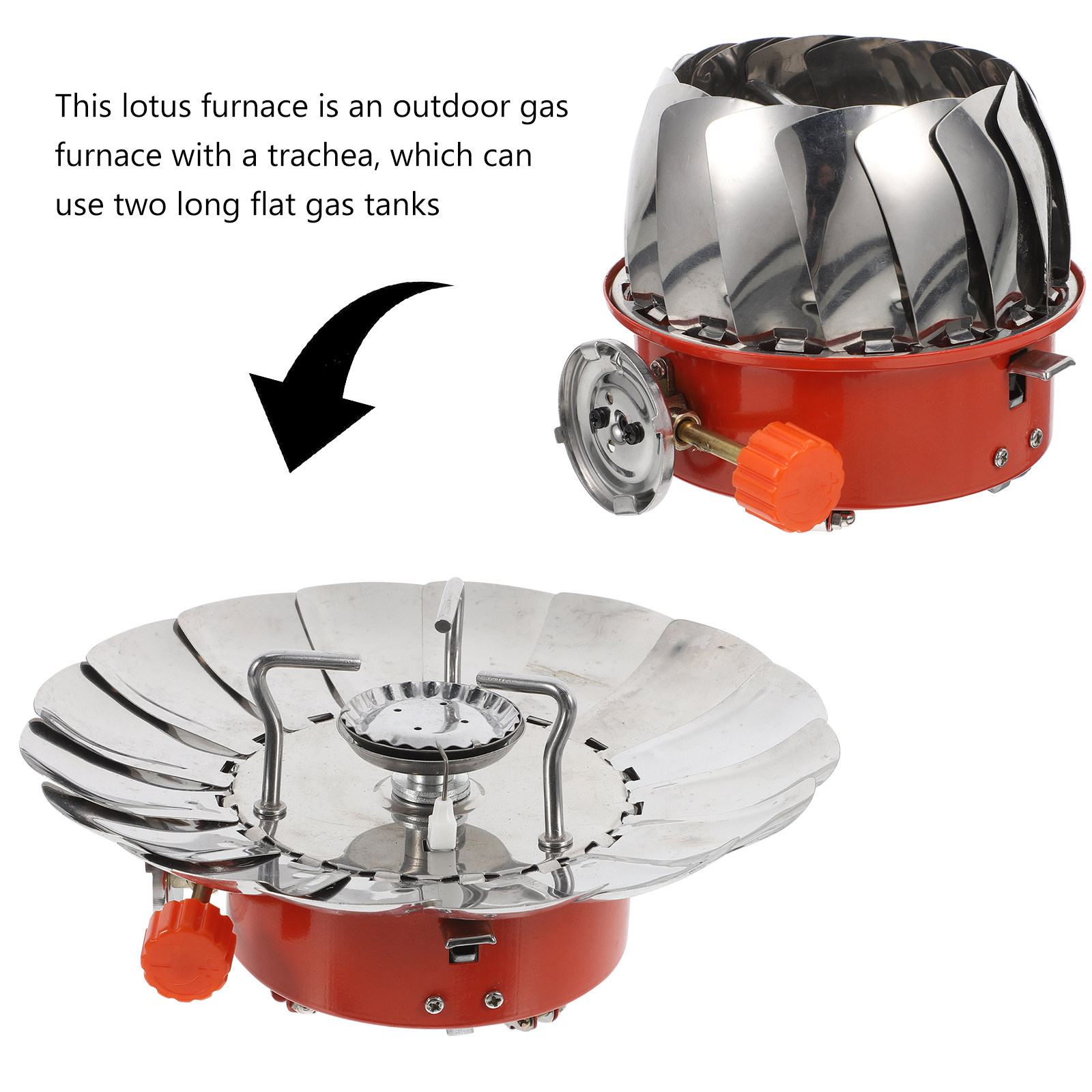 เตาแก๊สพกพาแบบมินิ Lotus สำหรั - Camping Cooking Range บทวิจารณ์และราคา