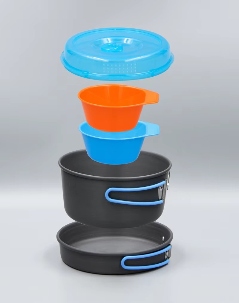 เครื่องครัวตั้งแคมป์แบกเป้หม้อ - Camping Cooking Kits บทวิจารณ์และราคา